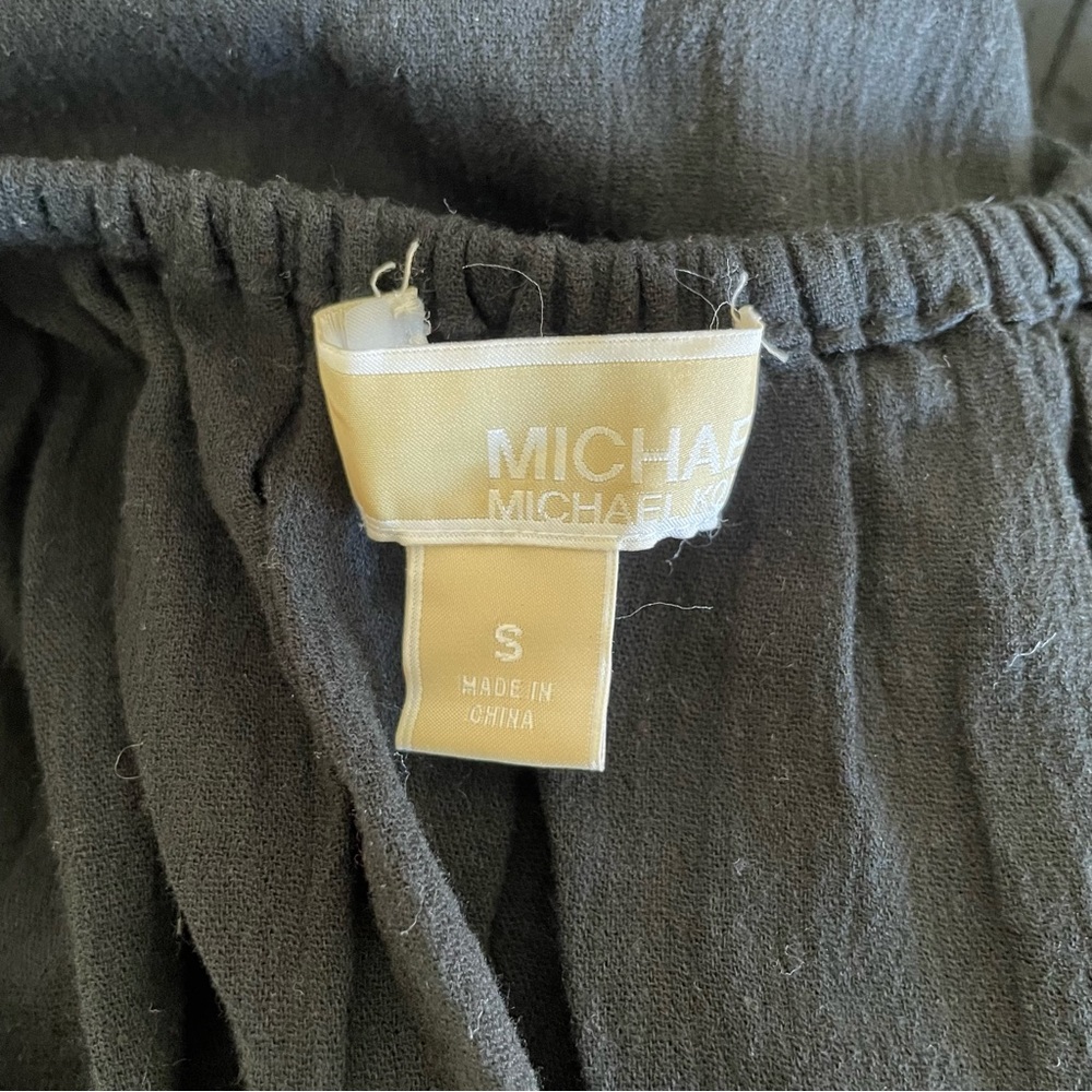 Michael Kors Embroidered Peasant Top - Picture 3 of 4